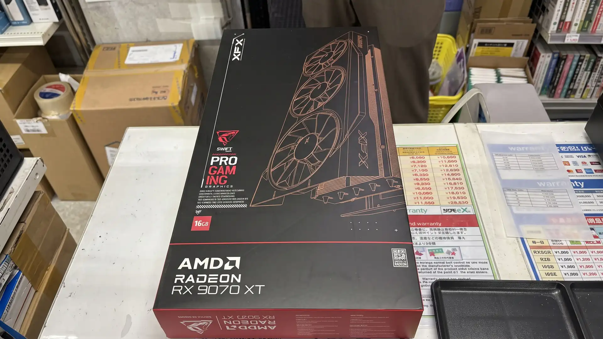 Геймер купил Radeon RX 9070 XT всего за $750 во время поездки в Японию