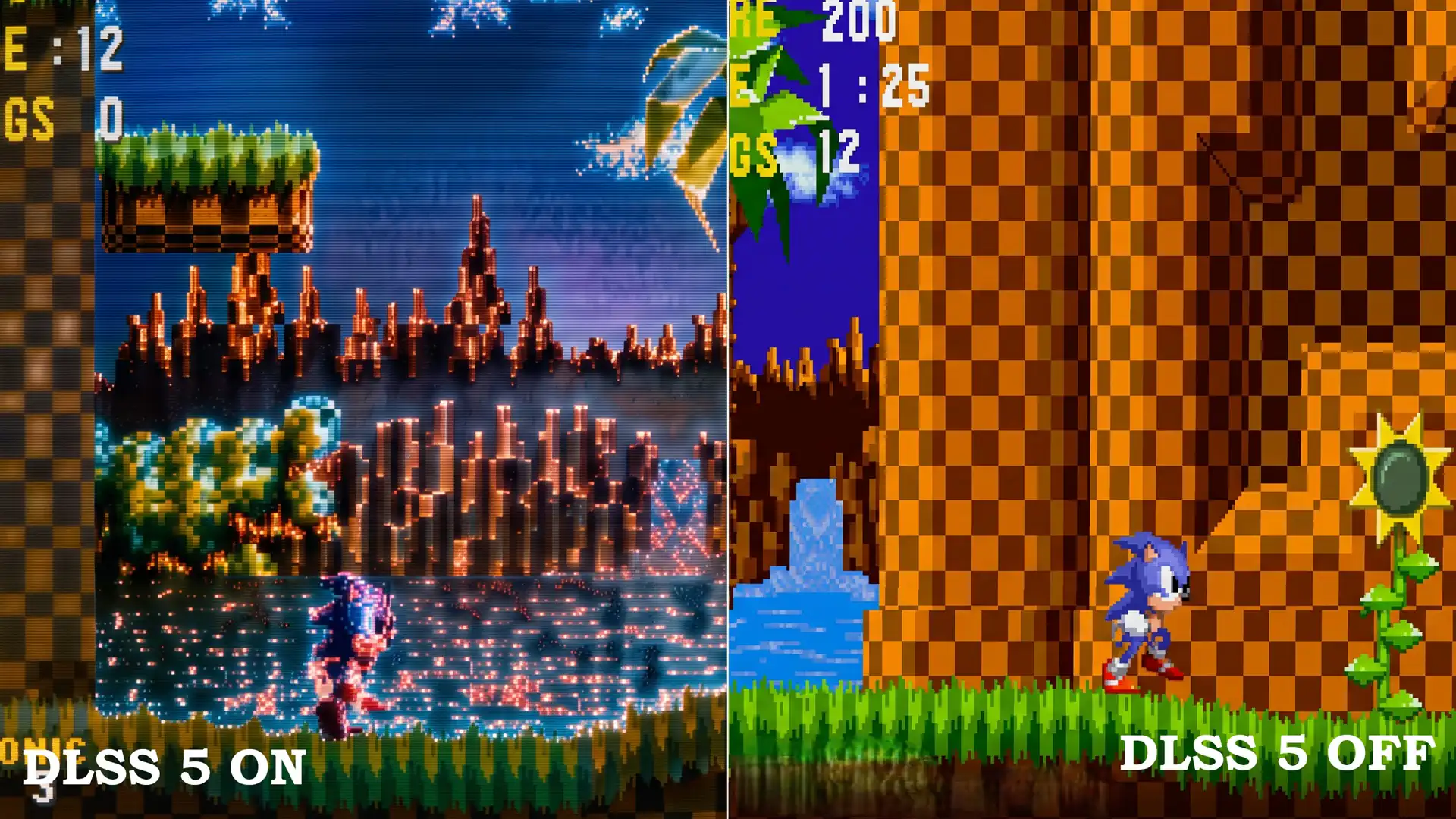DLSS 5 превратила Sonic the Hedgehog 1991 года в странный нейросетевой эксперимент