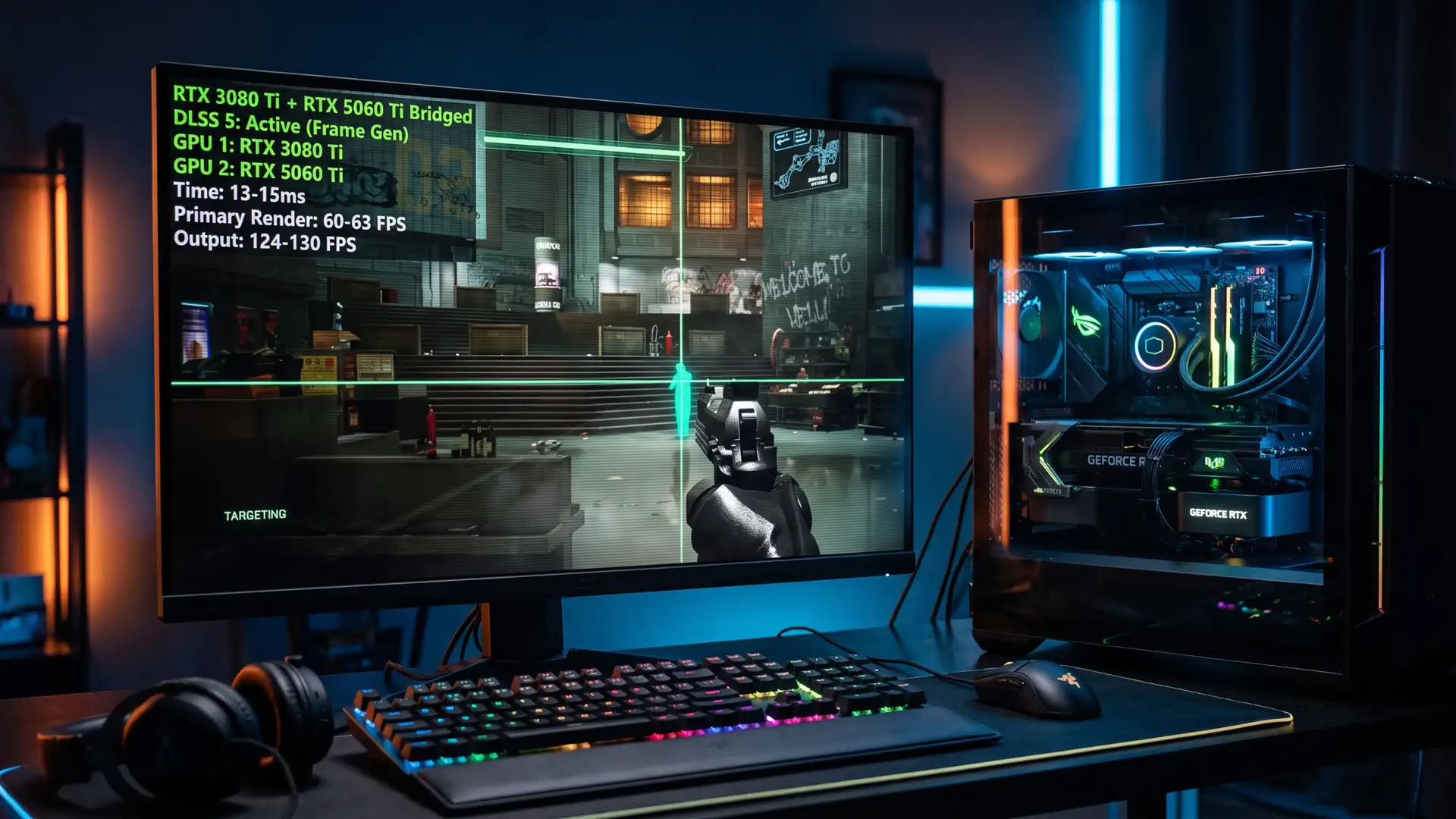 DLSS 5 запустили на отдельной RTX 5060 Ti и получили 130 FPS в RoboCop Rogue City в 2K