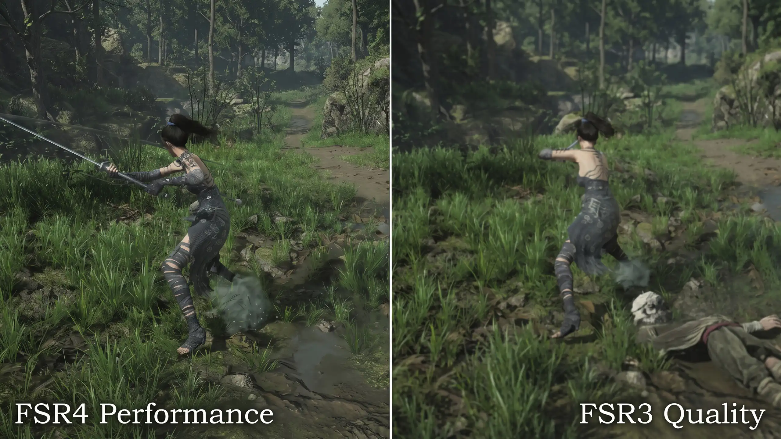 FSR 4 Performance превзошел по четкости FSR 3 Quality в Wuchang Fallen Feathers