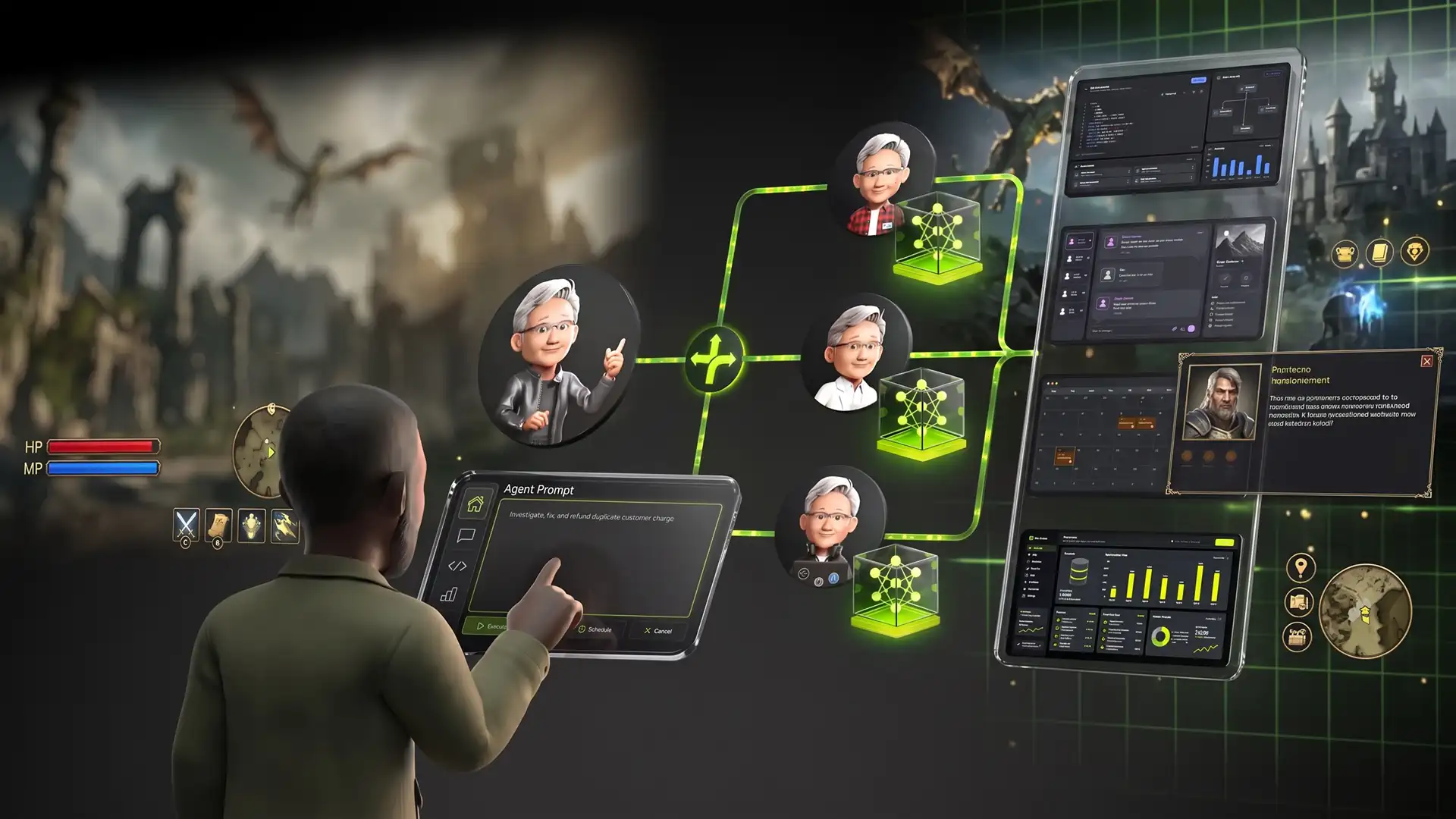 NVIDIA представила компактную языковую модель Nemotron 3.5 Bolt E4B для умных NPC в играх