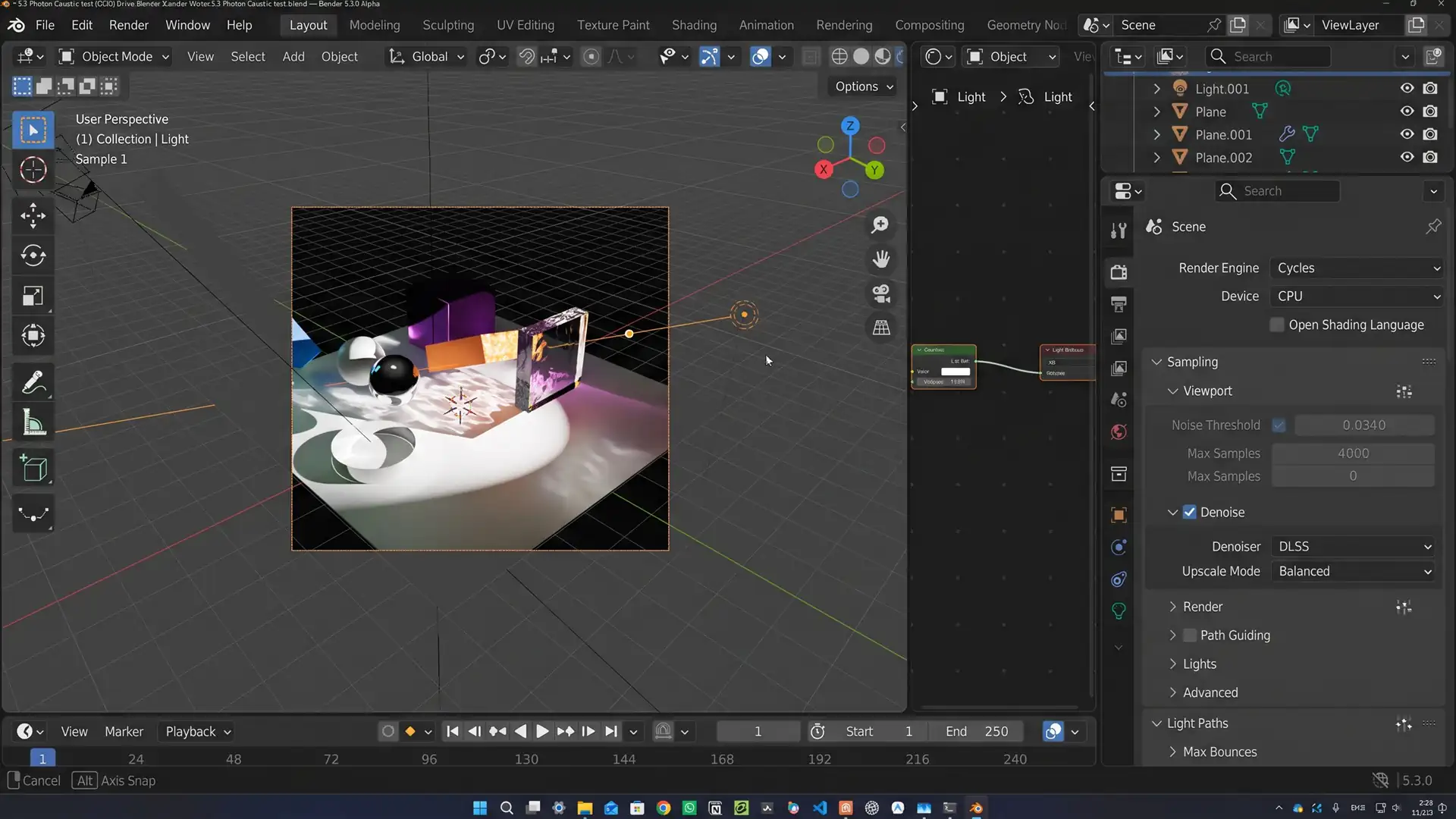 Поддержка реконструкции лучей DLSS появится в 3D пакете Blender 5.3 в ноябре