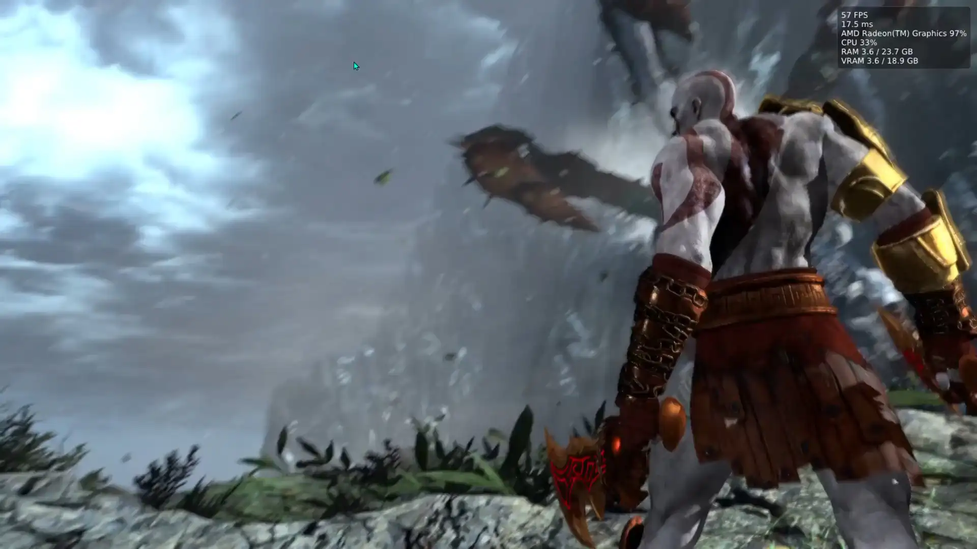 Энтузиасты запустили God of War 3 со стабильными 60 FPS на встроенной графике AMD