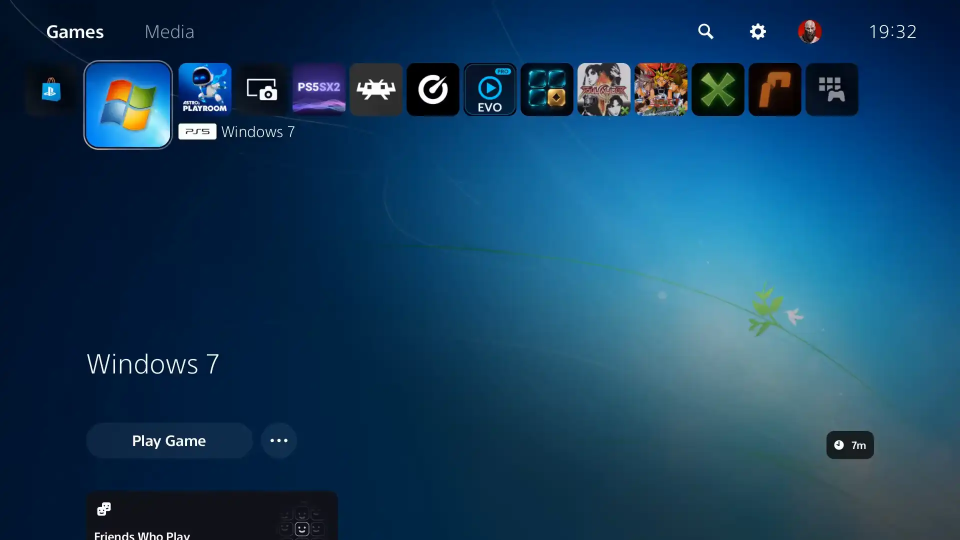 Операционную систему Windows 7 удалось запустить на взломанной PlayStation 5