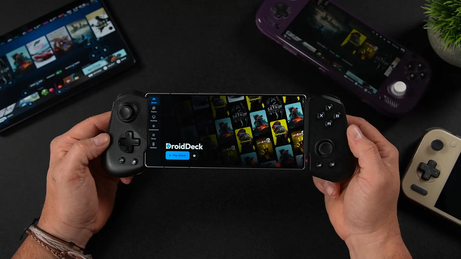 DroidDeck запускает Cyberpunk 2077 на Android со скоростью 60 FPS