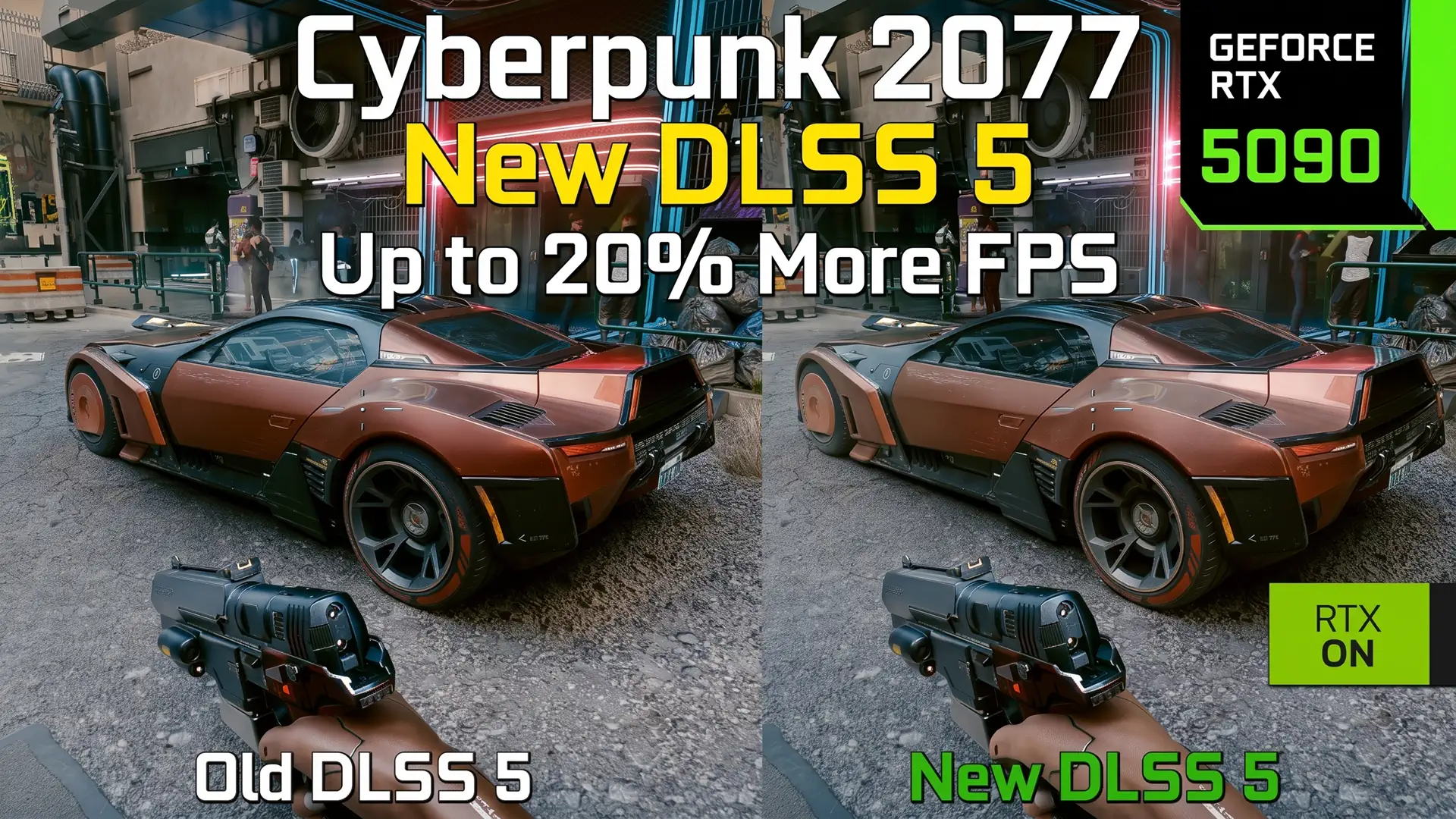 Новая версия DLSS 5 увеличила производительность в Cyberpunk 2077 в 4K до 20%