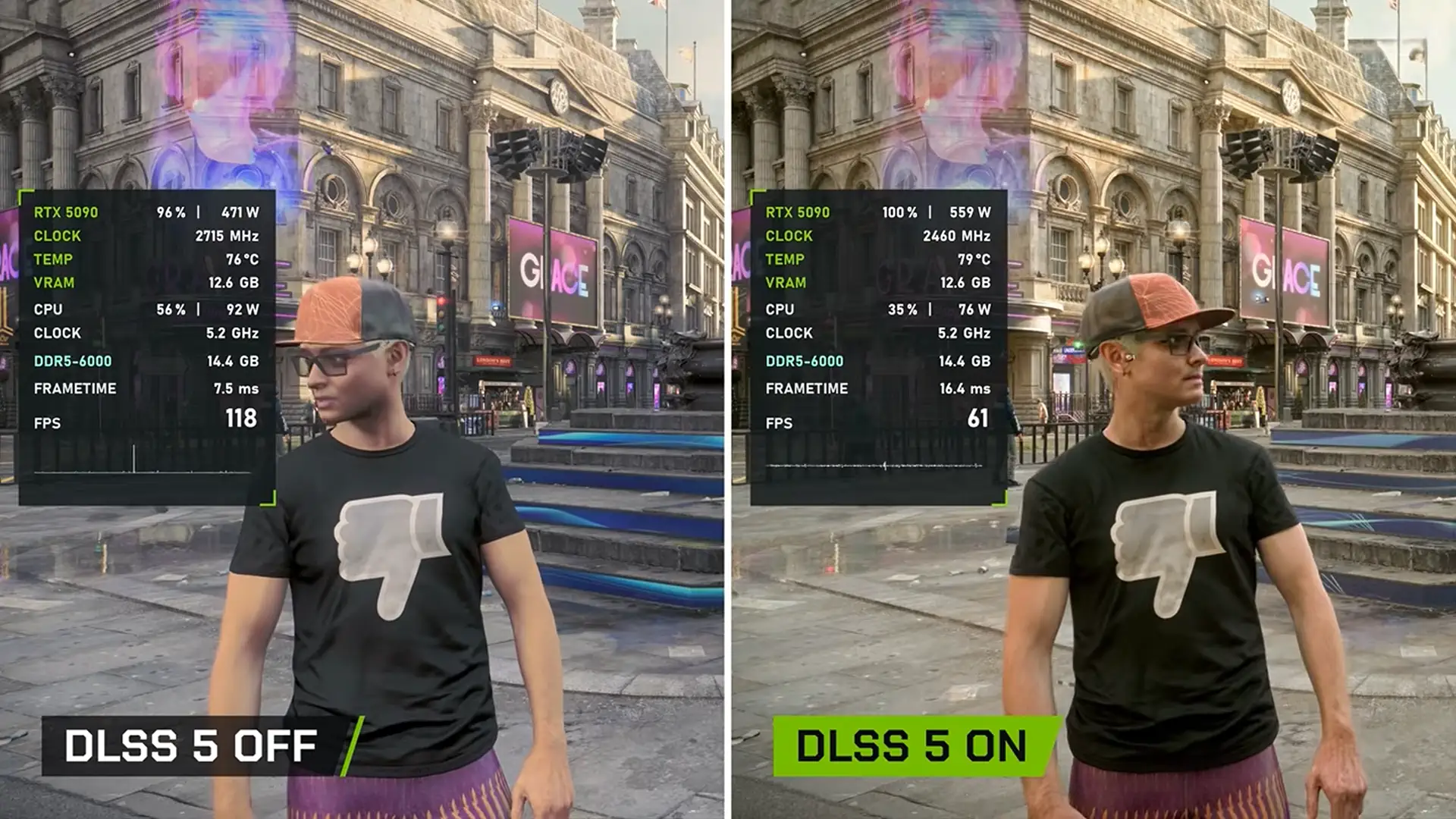GeForce RTX 5090 выдала всего 41 FPS в Watch Dogs Legion с DLSS 5 и трассировкой лучей в 4K