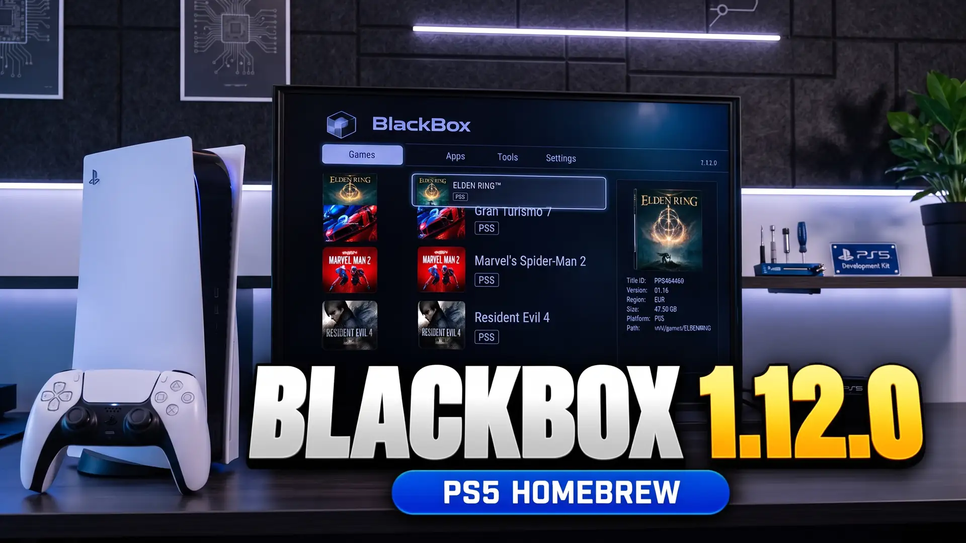 Обновление BlackBox 1.12.0 расширило совместимость с серверами загрузок на PlayStation 5