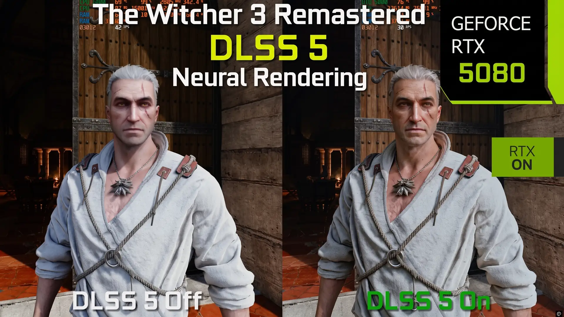 DLSS 5 NR снизил FPS RTX 5080 с 45–51 до 30–35 в 4K DLSS 4.5 Performance