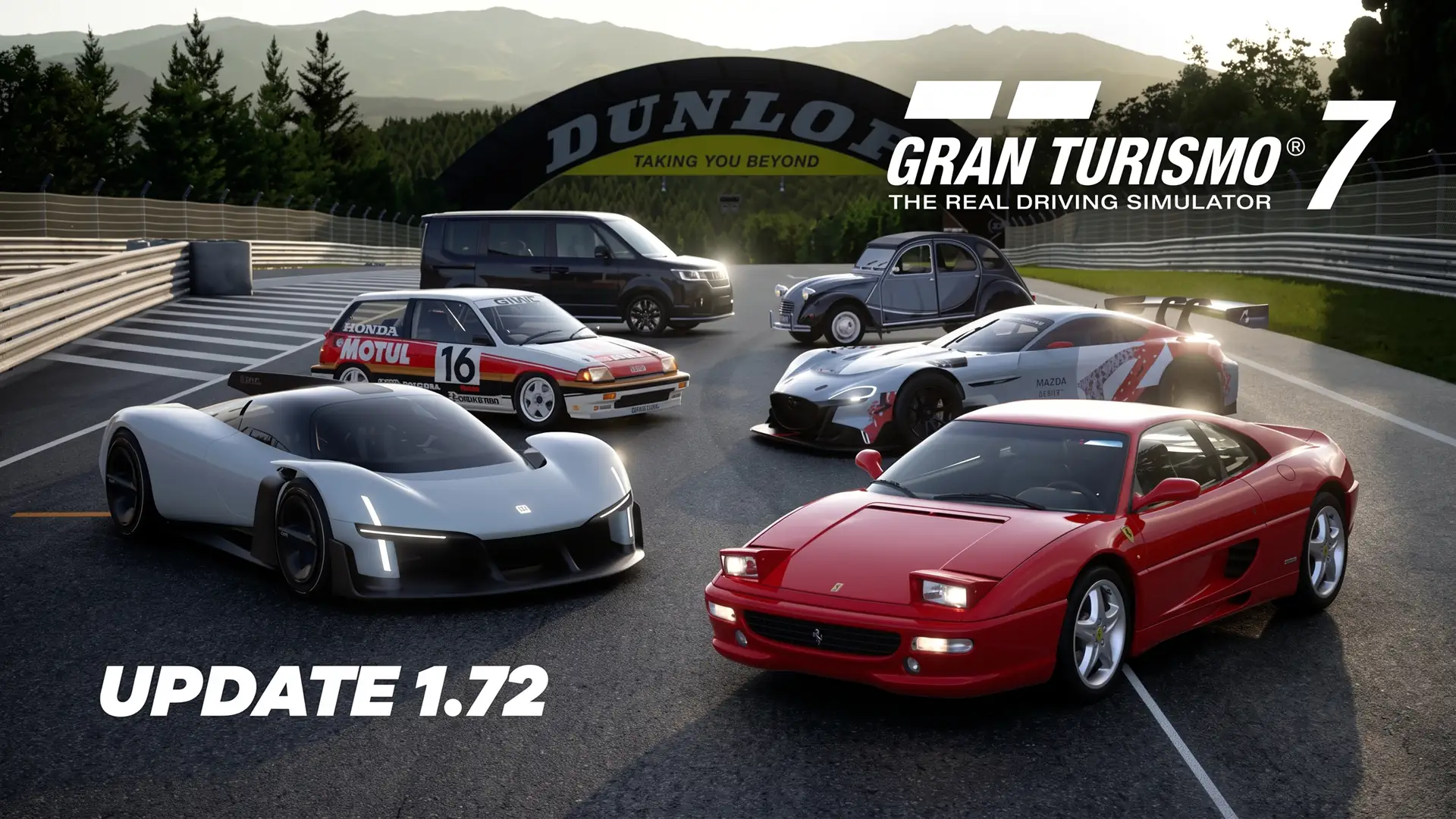 Обновление 1.72 для Gran Turismo 7 добавит трассу Sportsland SUGO и шесть автомобилей