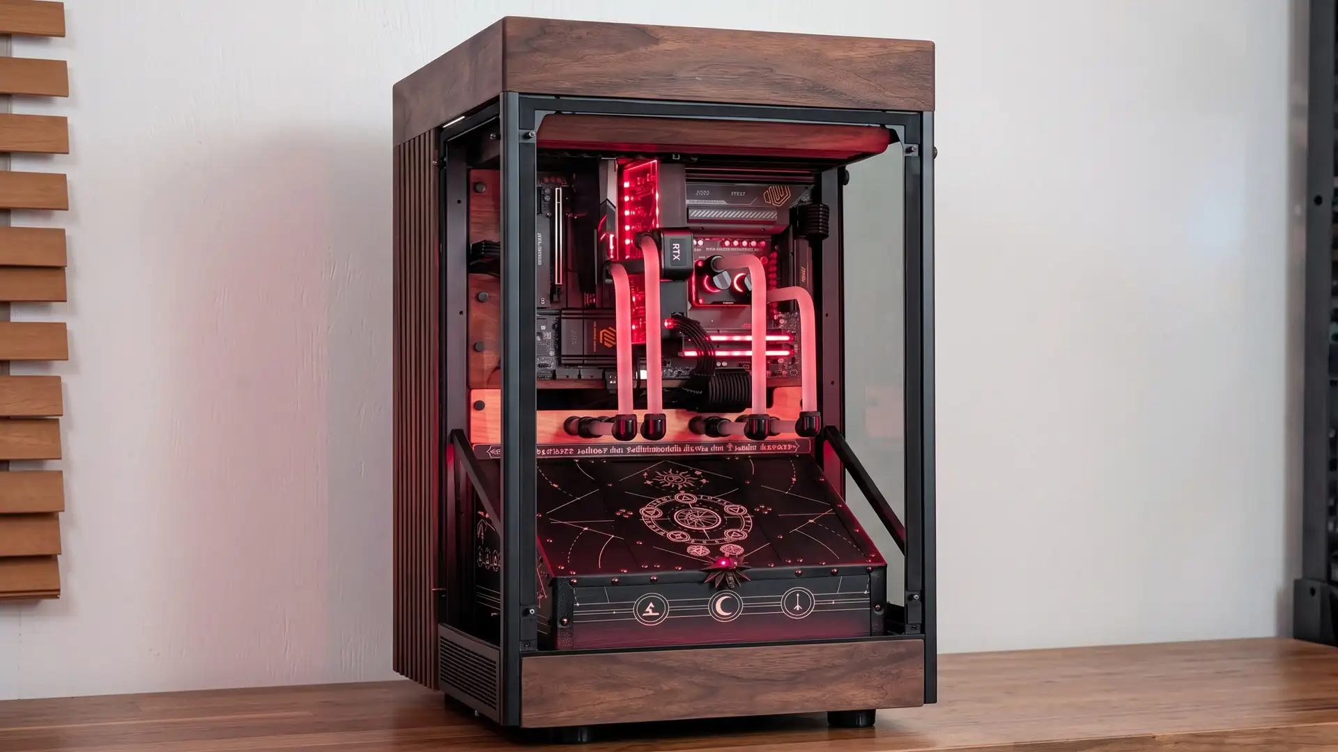 Энтузиаст собрал тематический ПК The Witcher за $7500 с Ryzen 9 9950X3D и RTX 4080 Super
