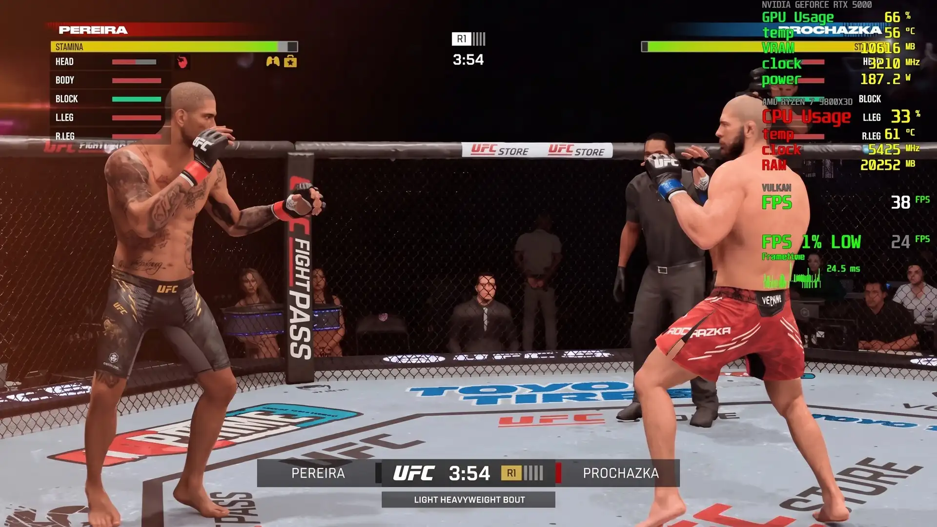 Эмулятор KytyPS5 позволил запустить симулятор UFC 5 на мощной видеокарте RTX 5080