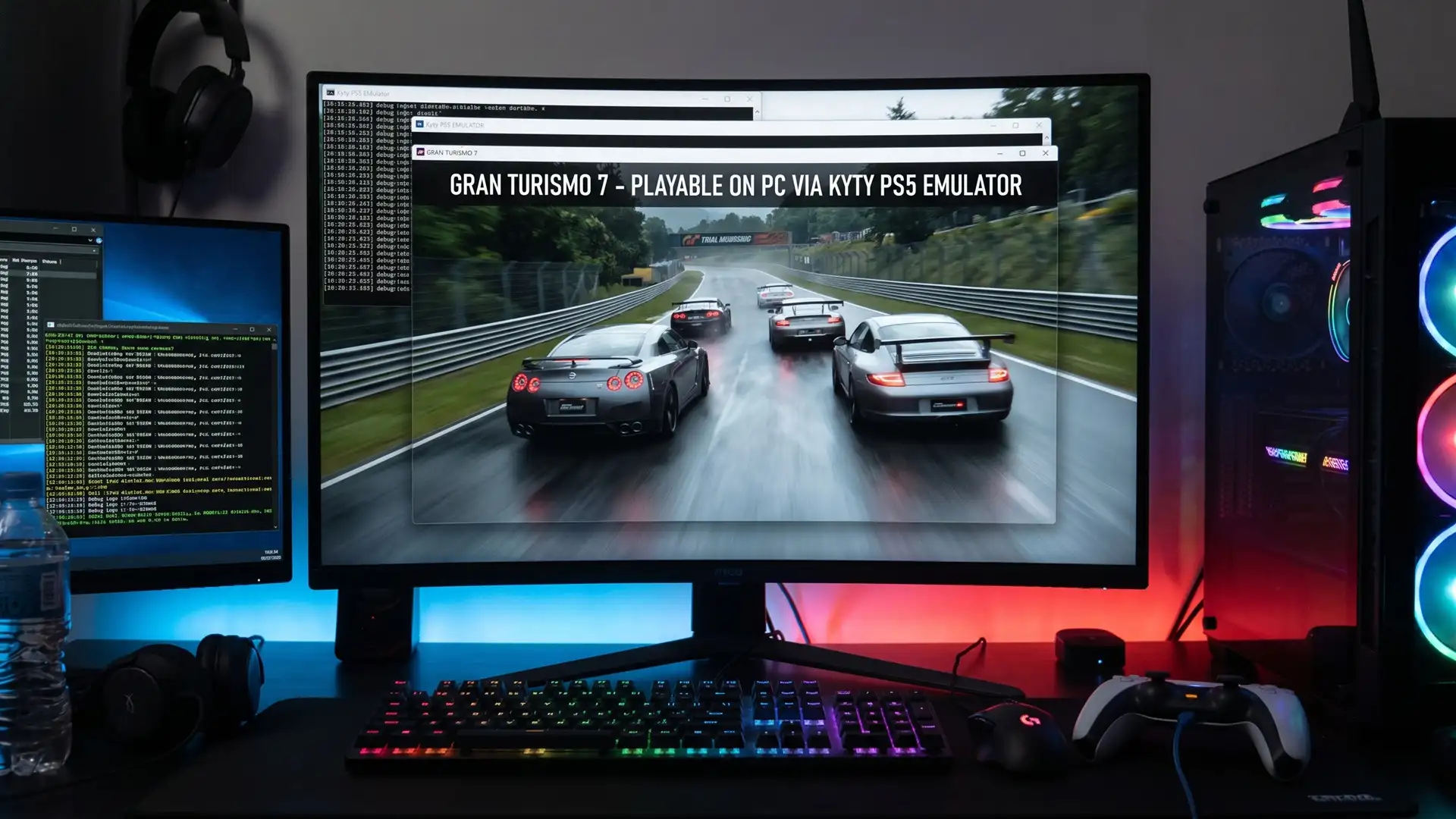 Gran Turismo 7 удалось запустить на ПК с помощью эмулятора KytyPS5