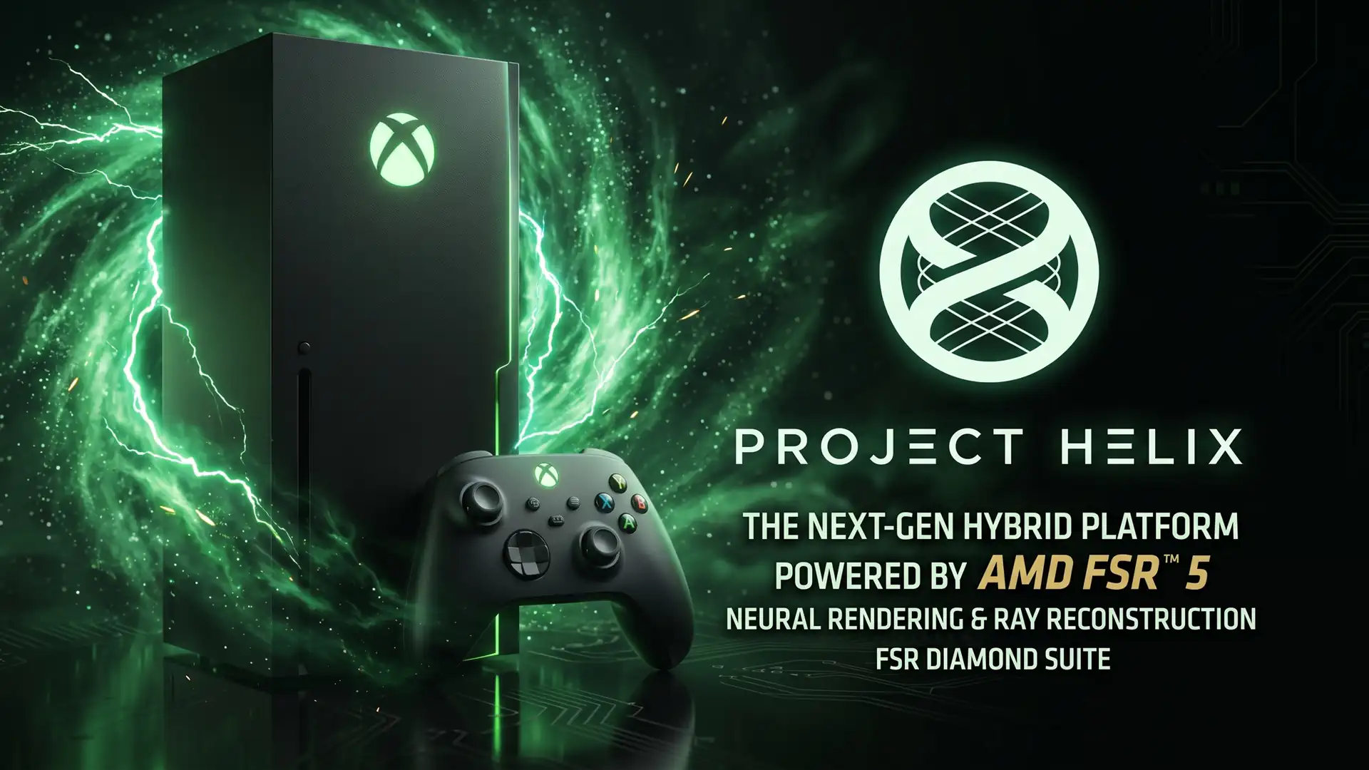 Xbox Project Helix получит FSR Diamond и новые возможности машинного обучения