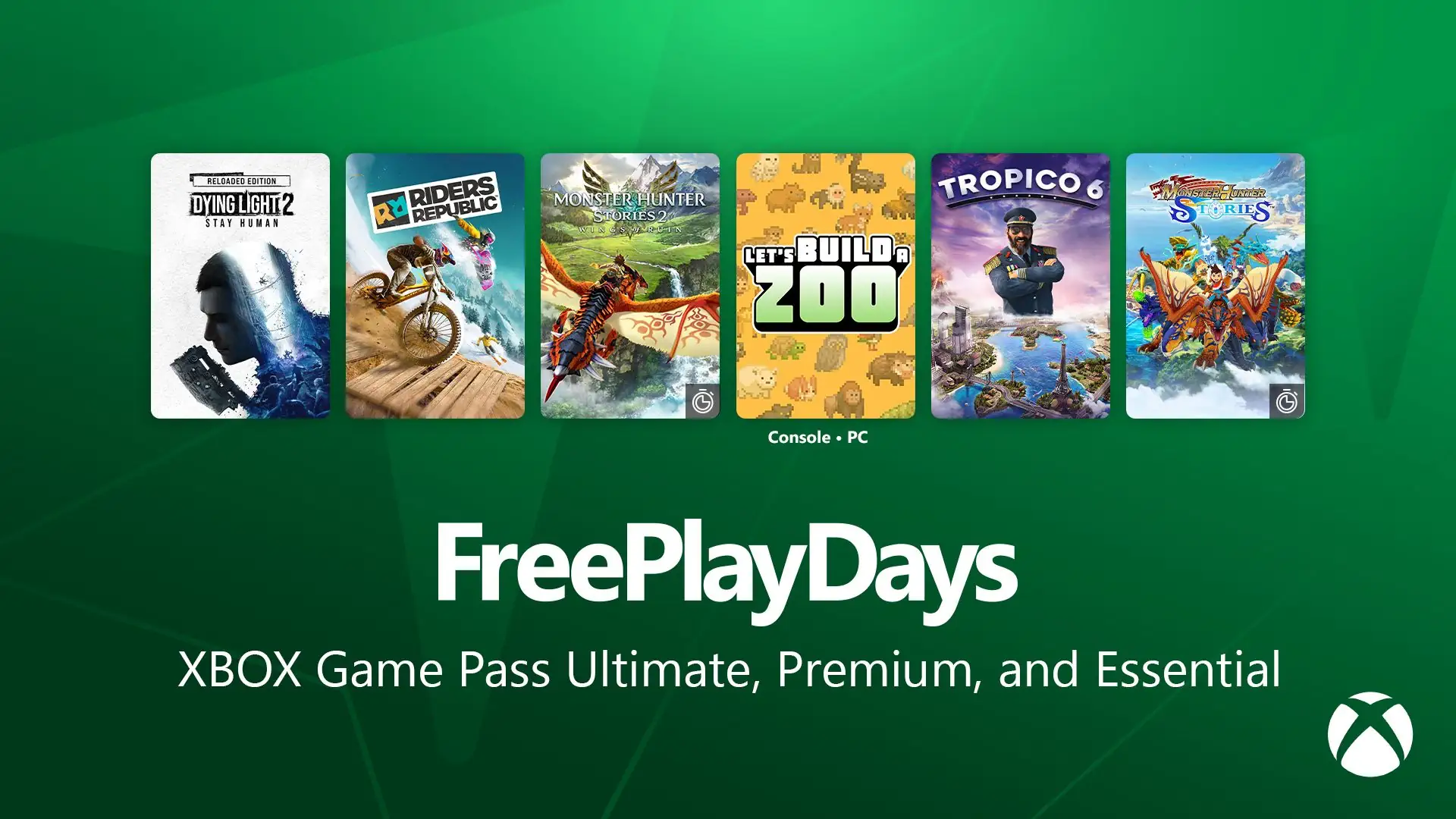 В рамках акции Free Play Days игрокам на Xbox стали временно доступны 6 игр
