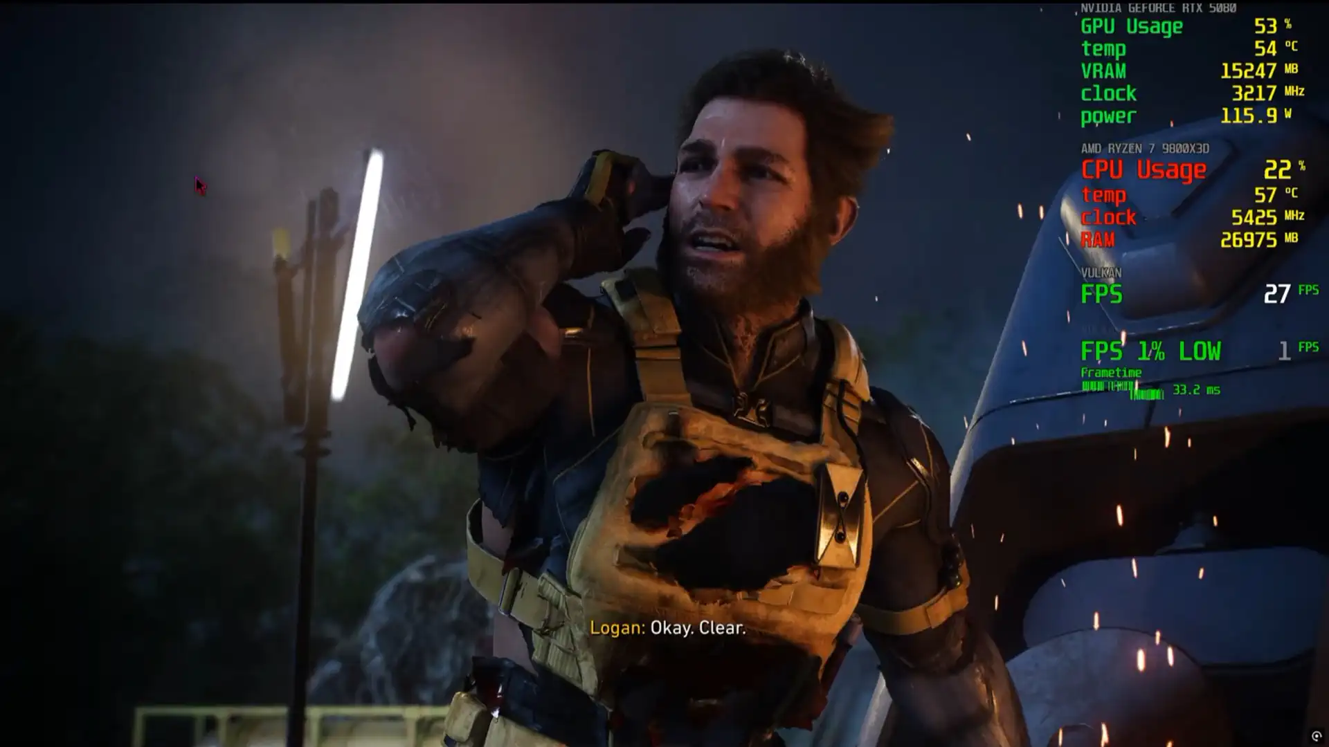 Marvel’s Wolverine в 4K выдает до 25 FPS на Ryzen 7 9800X3D и RTX 5080 через эмулятор PS5