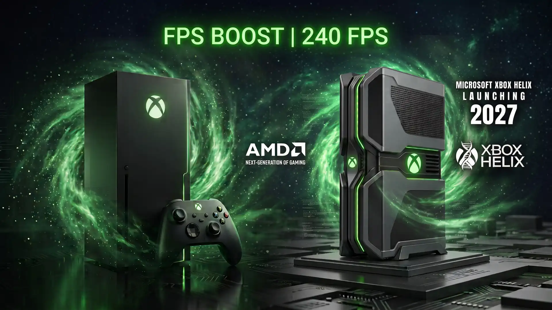 FPS Boost в будущей Xbox Helix позволит играм с Xbox Series X работать до 240 FPS