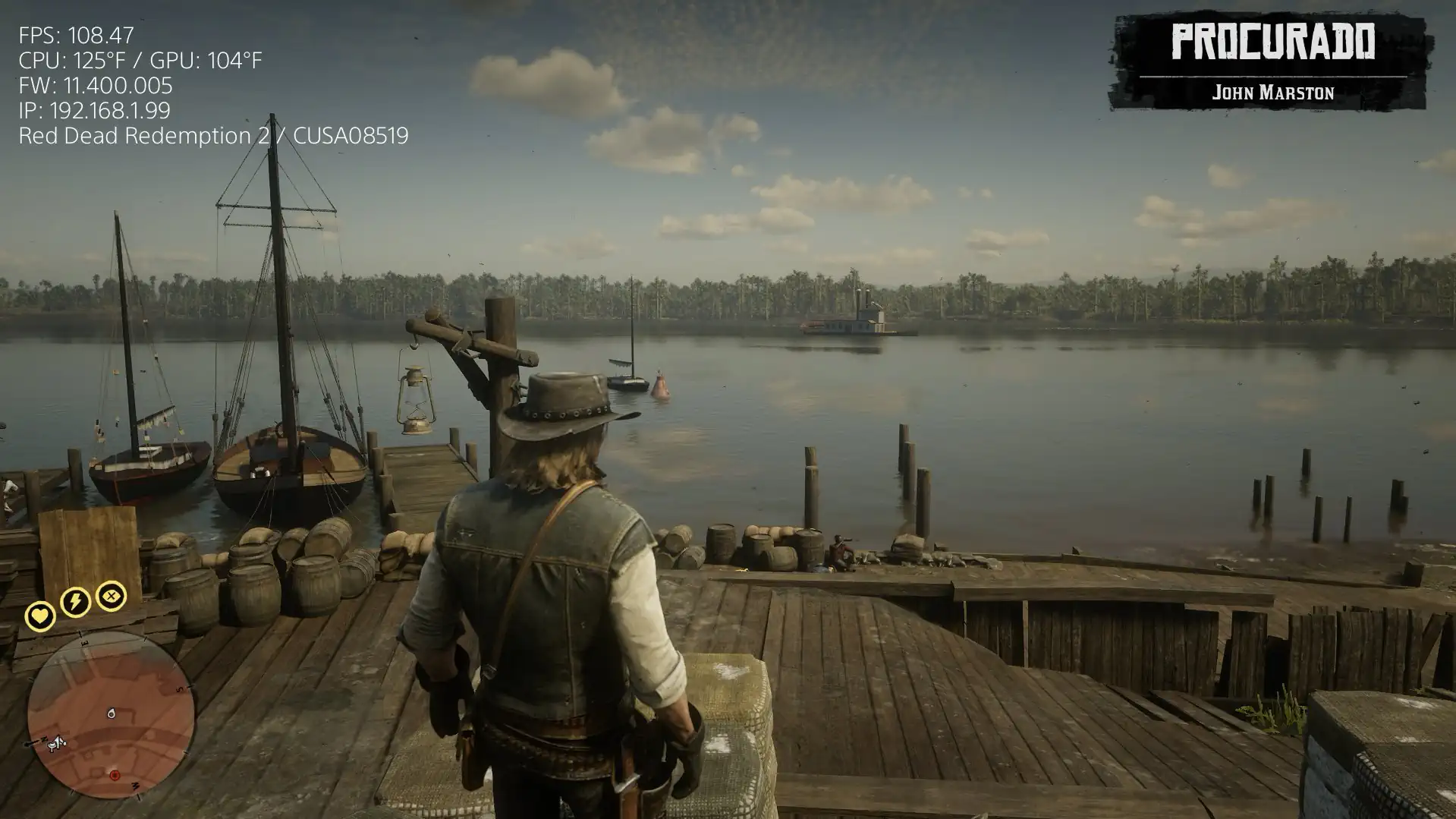 Red Dead Redemption 2 разогнали выше 100 FPS на базовой PlayStation 5