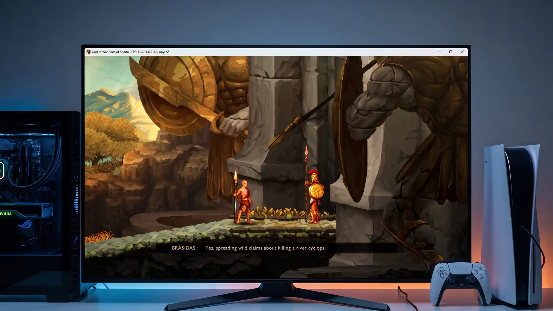 God of War Sons of Sparta запустили на ПК с 60 FPS без эмуляции PlayStation 5
