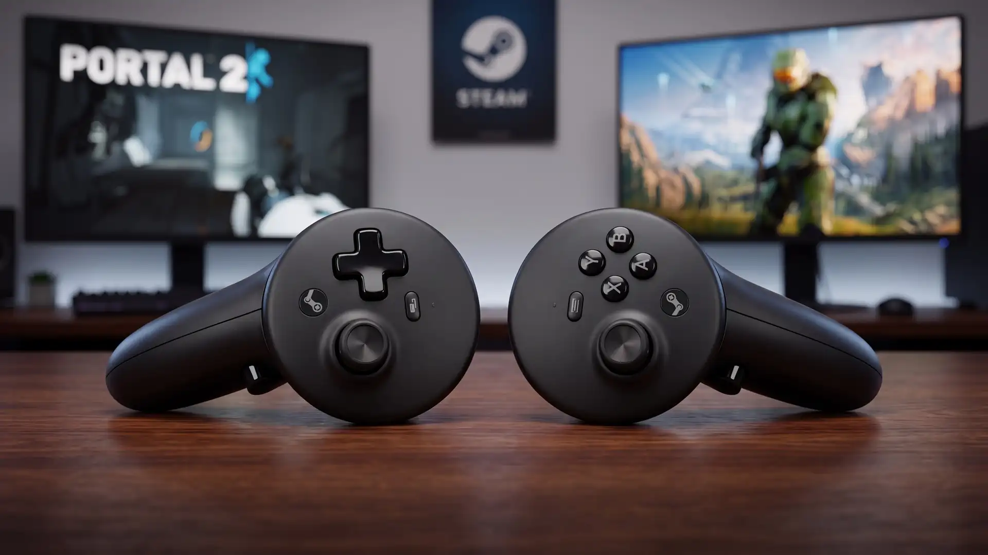Раздельные контроллеры Steam Frame ротестировали в Portal 2 и Halo Infinite без VR