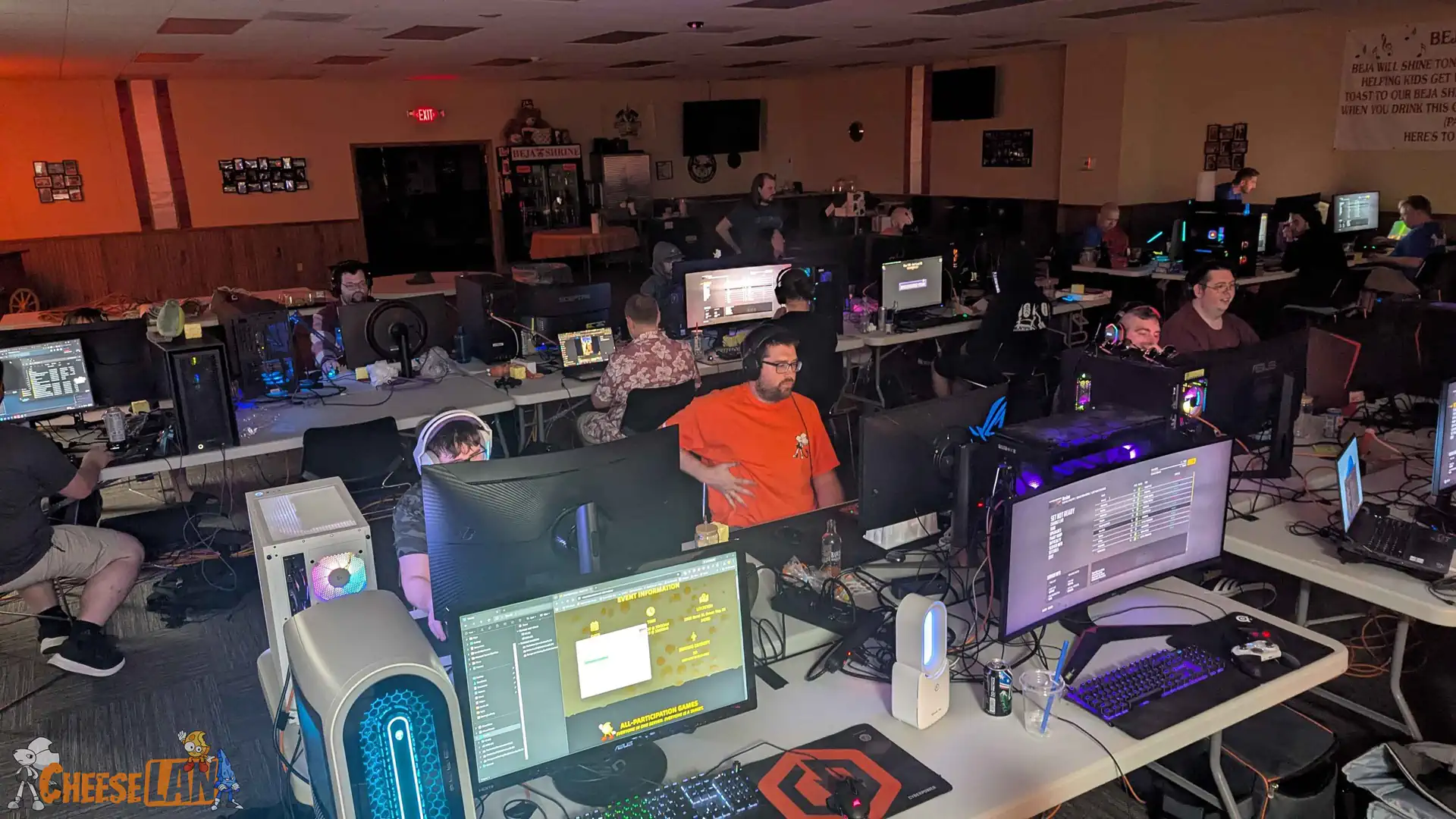 Сетевой турнир Cheese LAN объединил любителей ПК гейминга в США