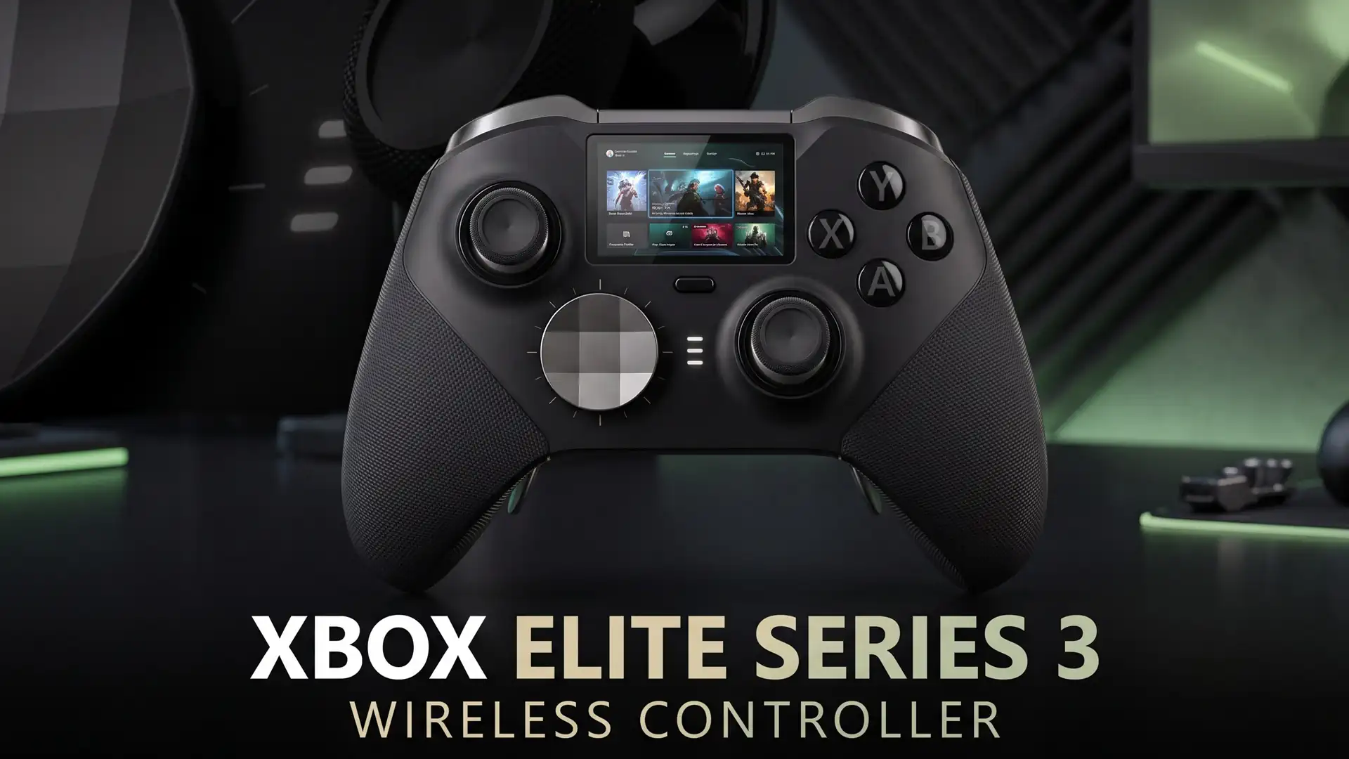 Контроллер Xbox Elite Series 3 для консоли Xbox Helix может получить встроенный дисплей