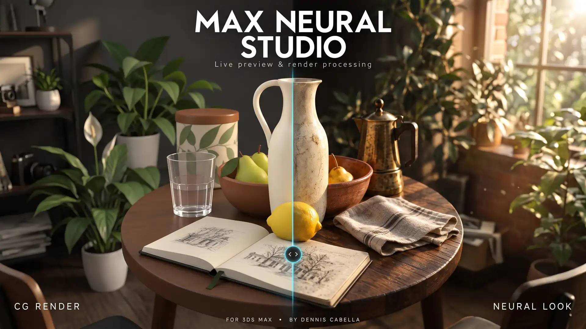 Нейросетевая обработка DLSS 5 стала доступна для пользователей 3ds Max даже с RTX 20