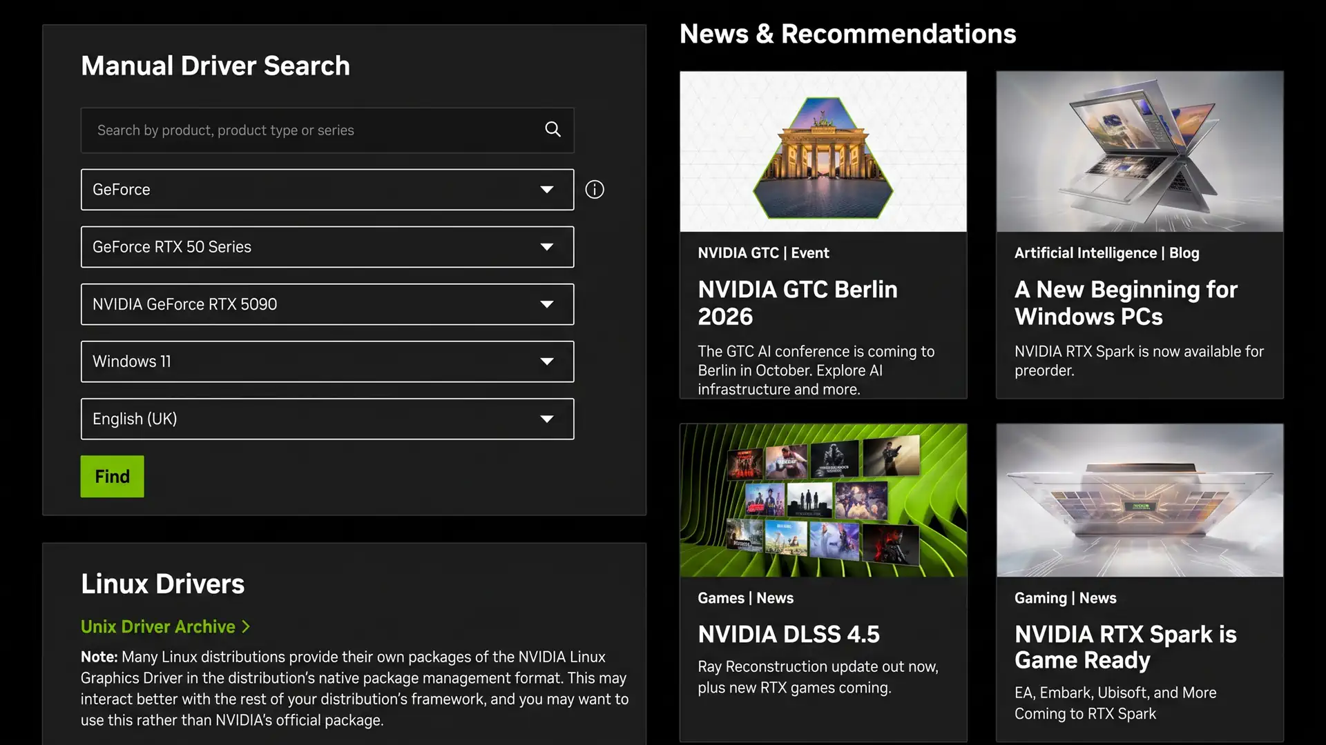 Октябрьский Game Ready драйвер NVIDIA станет последним с оптимизациями для Windows 10