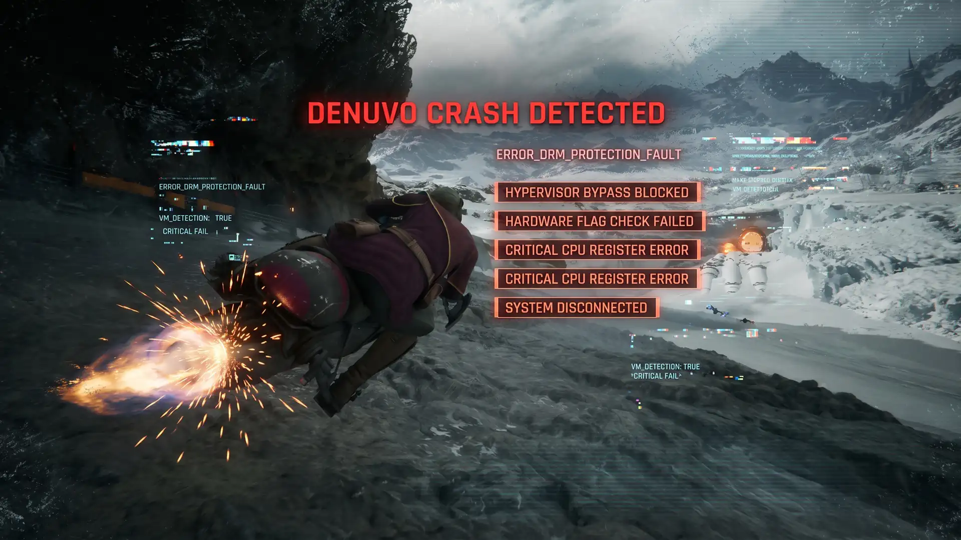 Star Wars Galactic Racer получила защиту Denuvo с блокировкой гипервизора