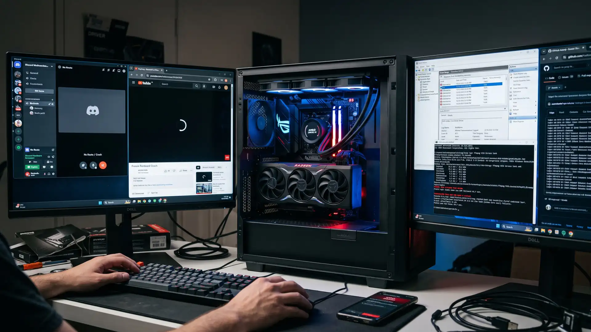 Ошибка видеодвижка Radeon RX 9070 XT приводит к отключению видеокарты в Windows