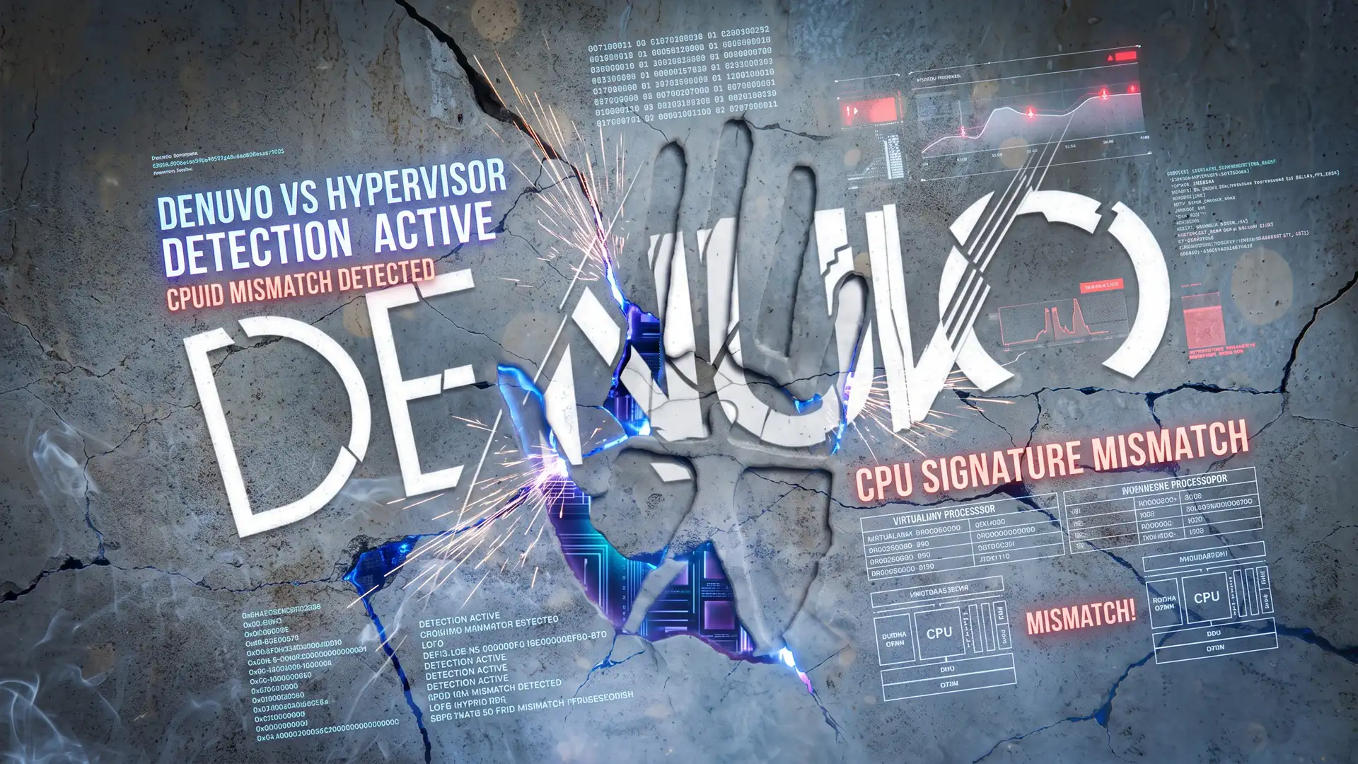 Denuvo научилась обнаруживать гипервизоры по несоответствию между CPUID и процессором