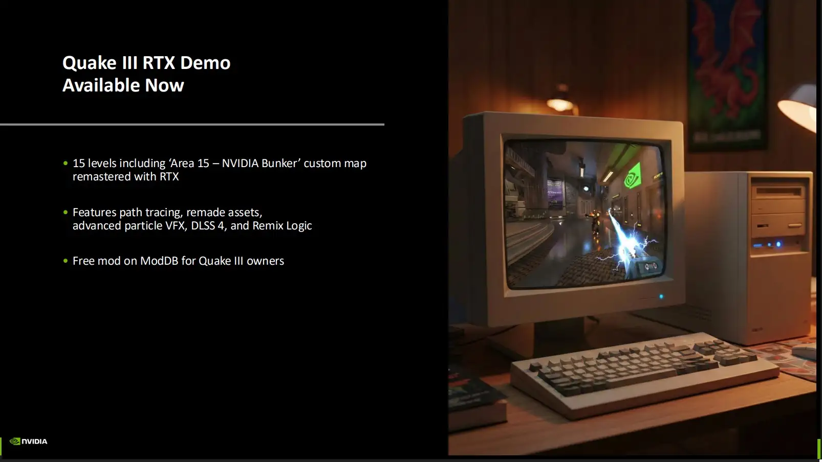 Quake III Arena RTX получила демо с Advanced Particle VFX