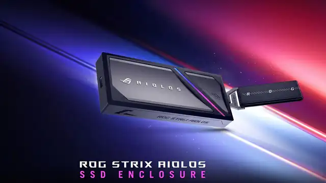 Обзор внешнего кармана для SSD ASUS ROG Strix Aiolos