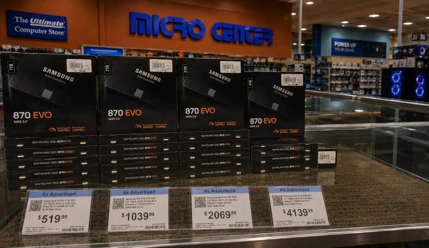 Покупатели шокированы повышением стоимости SATA SSD до $4200