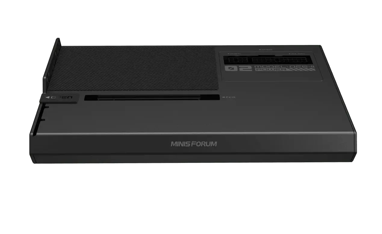 Minisforum Launches DEG2: Ultimate EGPU-dock with Thunderbolt 5