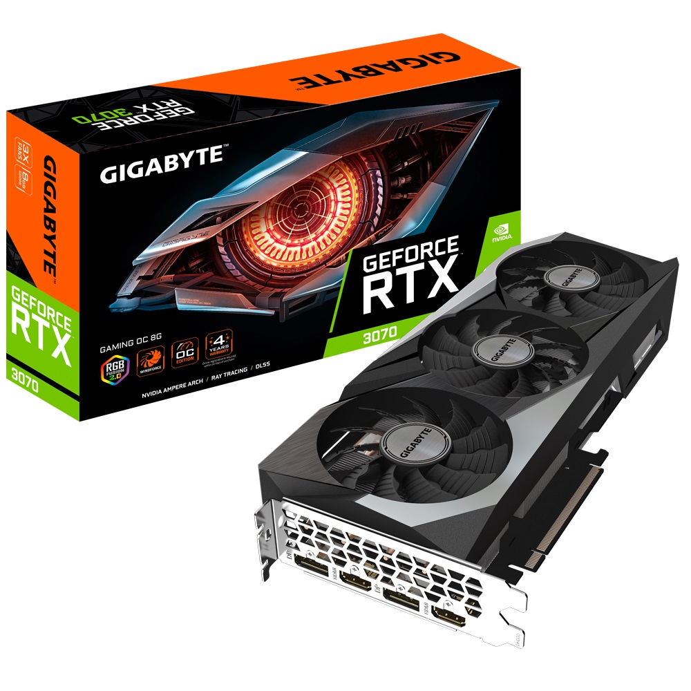 GIGABYTE GeForce RTX 3070 GAMING OC
