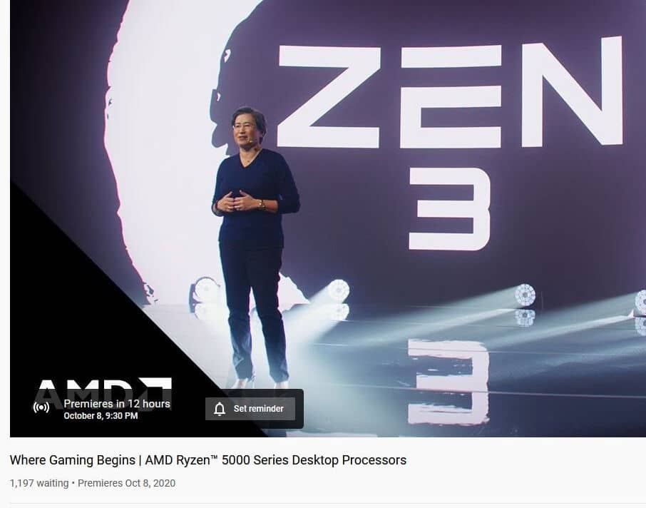 AMD Ryzen 5000 Series Confirmed 1 1