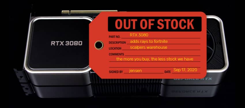 NVIDIA GeForce RTX 3080 out of stock 850x377 1