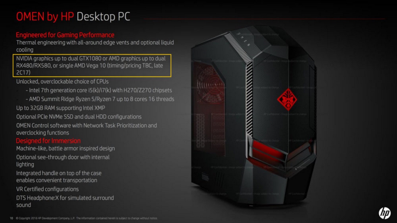 AMD Vega 10 HP Omen 1000x557