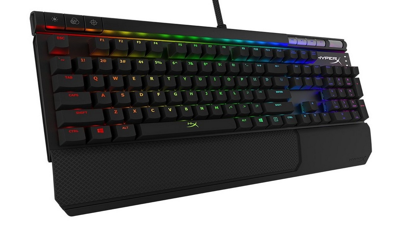HyperX Alloy RGB Gaming Keyboard Angle Final Low Res