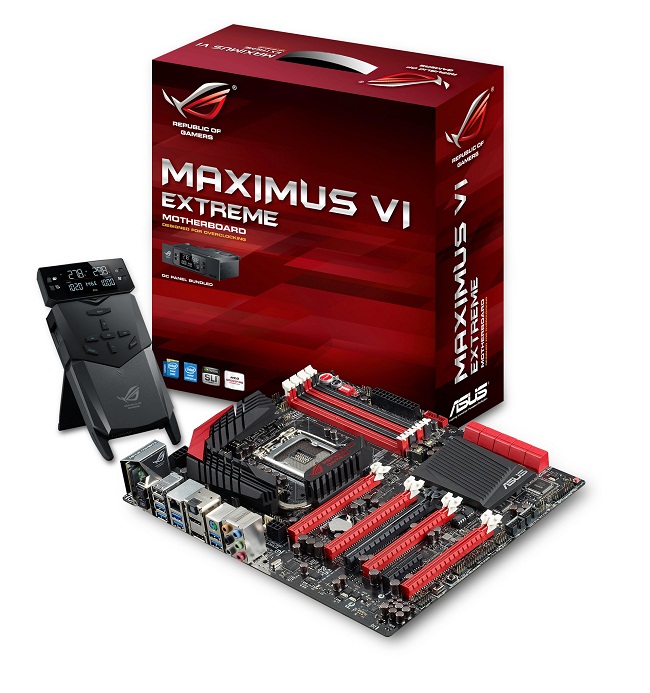 Maximus VI Extreme with OC Panel for ultimate Z87 overclocking power