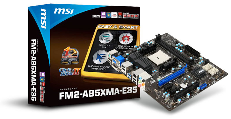 MSI FM2-A85XMA-E35
