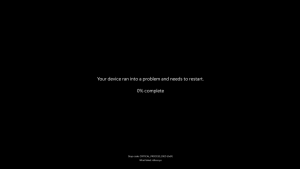 Microsoft убирает «синий экран смерти»: в Windows 11 его заменит упрощённый чёрный интерфейс