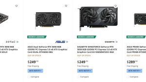 GeForce RTX 5050 почти недоступна после старта продаж