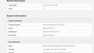 AMD Threadripper PRO 9995WX набрал 30000 баллов в Geekbench 6