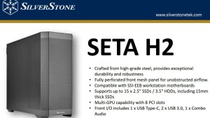 Корпус Silverstone Seta H2: до 15 HDD и цена $215