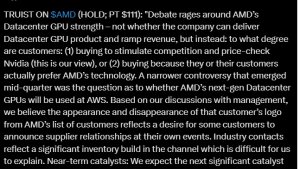 Аналитики сохраняют осторожность в оценке перспектив AMD на рынке ИИ-графики