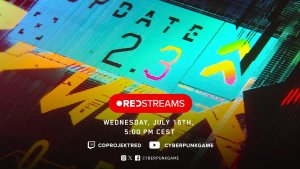 CD Projekt RED представит патч 2.3 для Cyberpunk 2077 — стрим состоится 16 июля