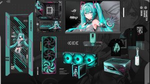 ASUS и Hatsune Miku представили уникальную линейку ROG