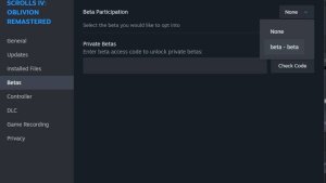 Oblivion Remastered 1.2 доступен в Steam Beta: доработаны квесты, UI, оптимизация